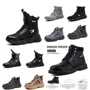 Boots Winter Men Boots Plsush Leather Waterproof Sneakers Climbing Shoes Unisex Women Outdoor Non-slip Warm Hiking Ankle Boot body running basaball hockey GAI