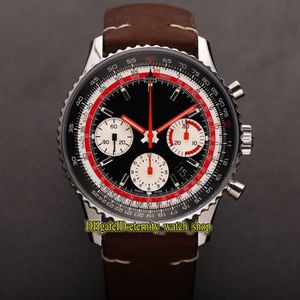 V9F Top B01 AB01211B1B1X2 Swissair Special Edition ETA A7750 Automatic Chronograph Mens Watch Two way rotation Bezel Sport Stopwat187M