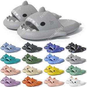 Free Shipping Designer shark slides sandal slipper sliders for men women sandals slide pantoufle mules men women slippers trainers flip flops sandles color39