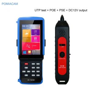 IPC9310 4.5 Inch H.265 4K IP Camera Tester 5MP AHD 8MP CVI TVI CVBS CCTV Camera Tester Monitor WIFI ONVIF POE UTP