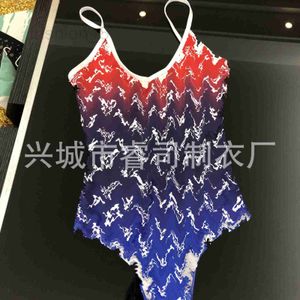 Women's Swimwear Designer Trendy One Piece Swimsuit Open Back Sexy Swimsuit DX8P