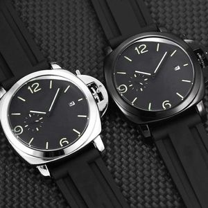 2022 neue Herrenuhr Automatik Stundenzeiger Quarzwerk Armbanduhr Nachtleuchtend Edelstahl Mode Hochwertiges Lederarmband W232k