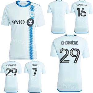 2024 25 Montreal Impact 9 COCCARO Fußballtrikots 40 SIROIS 25 CORBO 6 PIETTE 44 EDWARDS 29 CHOINIERE 7 OPOKU 16 WATERMAN 14 IBRAHIM 21 LAPPALAINEN Fußballtrikot-Kits