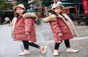 Kids Winter Coats For Girls Hooded Thicken Warm Down Jacket Girls Winter Coat 512 Years Kids Parka Children Outerwear Snowsuit1471123