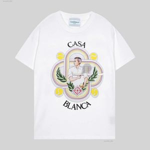 카사 블랑 셔츠 디자이너 티셔츠 남자 카사 블랑카 럭셔리 셔츠 남성 Tshirts 디자이너 여자 티 셔츠 대형 카사 블랑 셔츠 여자 라운드 코튼 짧은 슬리브 390