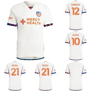 FC Cincinnati 24-25 piłka nożna 18 Roman Celentano koszulka Mans 10 Luciano Acosta 31 Alvaro Barreal 12 mil Robinson 9 Aaron-Salem Boupendza Yuya Kubo Zestawy koszulowe