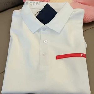 T-shirt polo da uomo T-shirt firmata da donna T-shirt allentata Top Camicia casual da uomo Abbigliamento di lusso Abbigliamento da strada T-shirt polo manica corta Taglia M-4XL