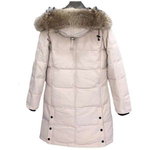 2024 neue Canadian Goose Mid Länge Version Puffer Down Damen Jacke Daunen Parkas Winter Dicke Warme Mäntel Damen Winddicht streetwear C4958