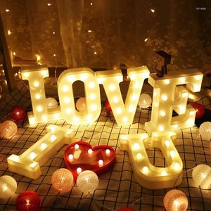 Party Decoration Net Red Letter Light Box Simple Nordic Creative Bedside Night Pose Props Girl Heart Romance