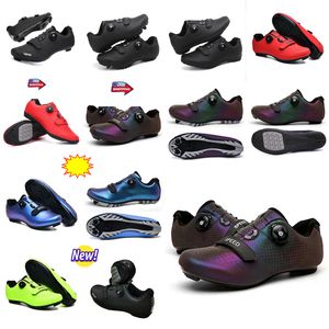 Cyqcling Men Dirt Mtbq Sports Road Bike Flat Prędkość Rowery Sneakers Flats Mountain Bicywcle Footwear SPD Buty Gai 98202 S.