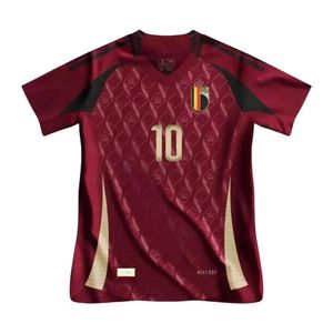 24 25 25 Dom wyjazdowy Batshuayi Mertens Soccer Jerseys R.Lukaku E.HAZARD 2024 EURO Puchar narodowy Mężczyźni Mertens de Bruyn T.Hazard Football Shirt Kids ...