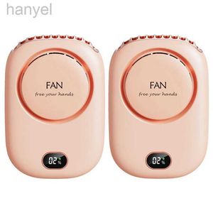 Electric Fans 2X Fan Mini USB Cooler Rechargeable Ventilador Travel Handheld Portable Silent Small Electric Cooling Fans Pink 240316