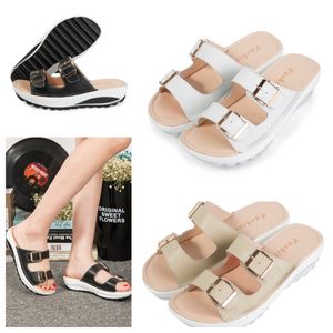 Sandals Designer Sandal Slipper Slides Shoes Men Women Buckle Classics Fashions Sandal sizes 35-42 GAI Fashion Floral Slipper blacks whites pinks