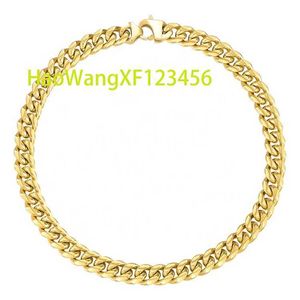 Последние высококачественные ювелирные изделия из 18-каратного золота из нержавеющей стали, большая толстая цепочка в стиле хип-хоп, ожерелье P203187