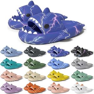 Бесплатная доставка Дизайнерские шлепанцы с акулами сандалии-тапочки-ползунки для мужчин, женщин, сандалии, шлепанцы, шлепанцы, мужские и женские тапочки, кроссовки, шлепанцы, сандалии color36