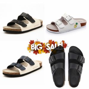 Nya tofflor som bär överdimensionerade sandaler Double Button Beach Shoes Gai 36-46 EUR