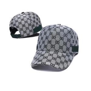 Yüksek kaliteli top kapak tasarımcısı beyzbol şapkası lüks unisex caps ayarlanabilir şapkalar sokak takılmış moda sporları casquette nakış mektubu snapbacks 8 renk