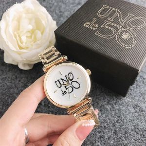 2024 UNOde50 Watch Women's Wrist Luxury Fashion Ladies Dress Watch Alloy Vintage Gift Watch UNS039 Annajewel