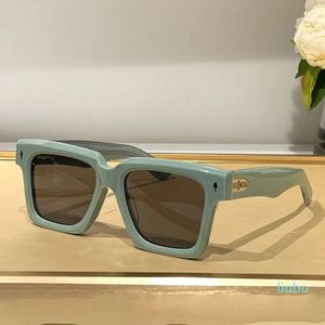 2024 Ретро солнцезащитные очки мужские квадратные модные дизайнерские очки женские персонализированные модные солнцезащитные очки UV400 уличные ручной работы