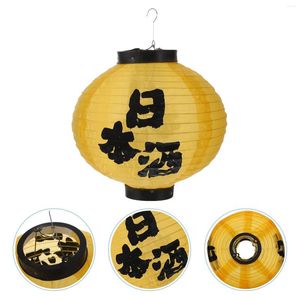 Bordslampor utomhus japanska lyktor tyg dekoration vik prydnad prydnad tyg utformad stil