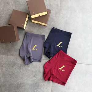 Luxuriöse Designer-Herren-Boxershorts, grüne Shorts, Höschen, Unterhosen, Boxershorts, Baumwolle, modische Unterwäsche. Zufällig gesendet, mehrere Auswahlmöglichkeiten, Geschenkbox im Großhandel