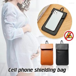 Storage Bags Anti-Radiation Signal Shielding Pouch Double Layer Bag For Cell Phone Protection Segregation Anti-Positioning