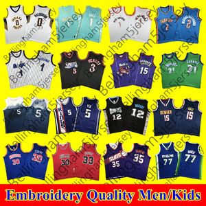 Adult Youth Wembanyama Embroidered Basketball Jersey Tyrese Haliburton Curry Luka Doncic Tatum Kevin Durant Booker Kyrie Irving Ja Morant Maxey Jokic EDWARDS