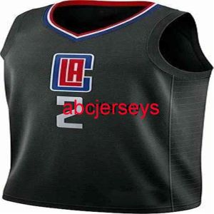 Maglia Swingman personalizzata Kawhi Leonard 2 da uomo Personalizzata Uomo Donna Gioventù Los Angeles Clippers''Maglie da basket