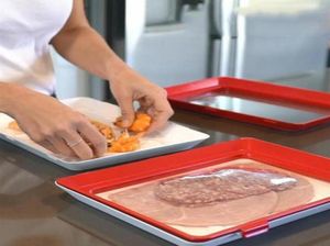 Bandeja de manutenção a vácuo bandeja de preservação recipiente de armazenamento criativo alimentos saudáveis selado tampa mais nítida ferramenta cozinha jantar pl3794780