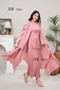 Basic Casual Dresses Two Piece Set for Women Elegant Traf Matching Outfit Festival Long Dresses ning Prom Abaya Plus Size Party New 2022C24315