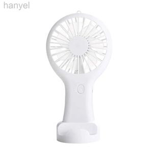 Elektriska fläktar fläkthandhållen USB-laddningsbar ultra-Quiet Portable Student Office Mini Fan Cool Air Wind Power Outdoor Travel Cooling Fans 240316