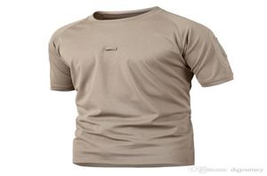 Mężczyźni słynny koszulka marka na zewnątrz kemping pieszki Tshirt Summer Hunting T -koszulka kamuflaż sportowa koszula taktyczna 8259266