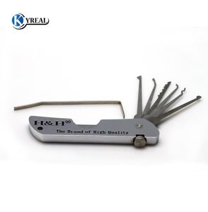 Ferramentas de serralheiro HH Fold Knife Pick Tool Cadeado Lock Picks Ferramentas Lockpick 2028797