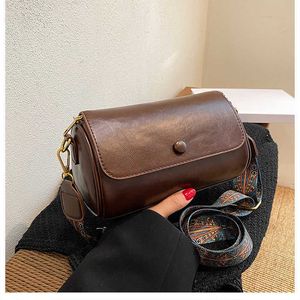 Autumn and Winter Fashion Small Bag Women's High Quality Solid Color Boston Shoulder Pillow