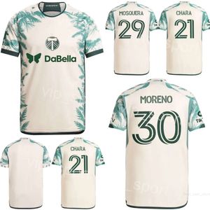 Portland Timbers 24-25 Soccer 22 Cristhian Paredes Jerseys Mans 21 Diego Chara 19 Eryk Williamson 9 Felipe Mora 30 Santiago Moreno 27 Dairon Asprilla Football Shirt