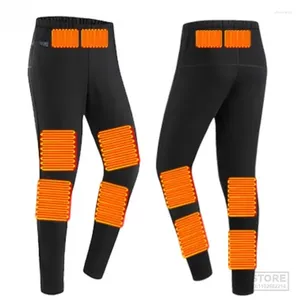 Giacche da corsa Sport all'aria aperta invernali Pantaloni caldi Uomo Donna Riscaldamento elettrico Abbigliamento di ricarica USB più velluto spesso casual riscaldato