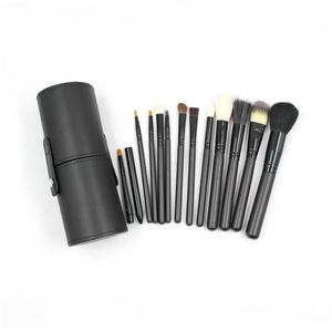 Makeup Brushes Designer 12 PCS Brush Set Professional Travel Woman Make Up Tools Drop Delivery Health Beauty Accessories DHSLH