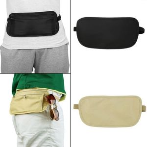 Travel Pouch Hidden Zippered Waist Compact Security Money running sport Belt Bag Running Bags Outdoor 240308