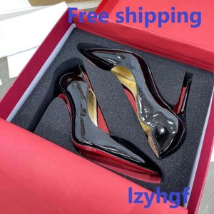 designer womens Pointed Fine Rivet High Heels Sandals Wedding Red Soled Sexy and Versatile Professional Formal Shoes Shoes Sandals with box