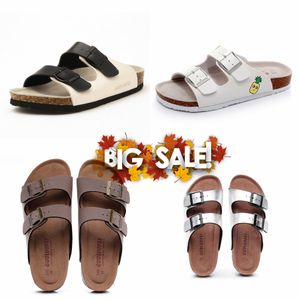 2024 Top quality GAI Mens Women Designer Slipper Slides Sandals Soft Suede Leather White Outdoor Platform Slippers size 36-46