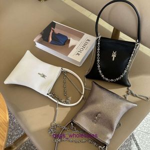 Kro High Quality Chain Phone Bag Handheld One Shoulder Diagonal Straddle Womens 2024 New Product Fashionable and Versatile