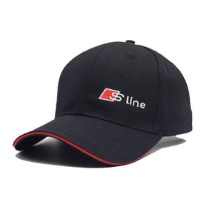 Sline Logo Baseball Cap RS Speedway Hat Racing MOTO GP Speed Car Caps Men and Women Snapback for Audi Fans Summer S line Hats191N