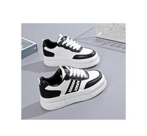 HBP Non Brand Wholesale Sneakers New Plus Thick Sole Leisure Design Sense Niche Platform Shoes