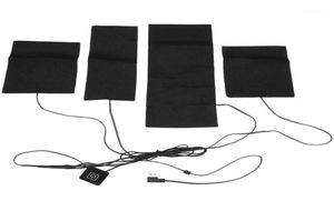 Tragbares Heiztuch-Pad, 4-in-1-USB-Elektro-Heizkissen, Kleidungs-Heizungswärmer für Weste11938942