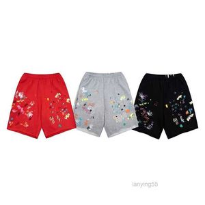 Begrenzte Freizeitshorts für Herren, Sommer-Badeshorts, knielang, Hip-Hop, High-Street-Sport, Training, Strandhose, elastische Taille für Herren, S-XL