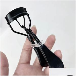 Wimpern Curler Kosmetik Make-Up Schwarz Silber Wimpern Augen Pinzette Für Wimpern Verkauf Drop Lieferung Dh84A