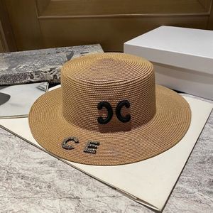 HATS HATS Casquette Women Designer Hats for Men Caps Bucket Hat Projektant czapka słomiana kapelusz na zewnątrz luksusowe wysokiej jakości przypadkowe litera sunshade