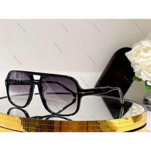 Occhiali da sole Tf Tom Fors Occhiali da sole Designer CASSIUS Occhiali da vista Tom Occhiali da sole Uomo Acetato Chunky Frame Versione alta Occhiali di lusso Donna Eleganza moderna Uomo 345