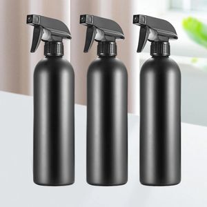 3 datorer sprayflaskor svart parfymflaska tomma sprayflaskor pumpsprutning fin dim spray återfyllbar kosmetik vatten spray 240229