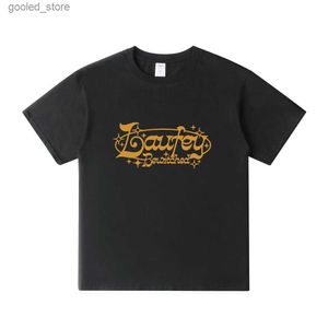 T-shirt da uomo Laufey Cosmic Baby Tee Beswitched Album Merch T-shirt 2023 World Tour Girocollo Maniche corte Abbigliamento da strada Abbigliamento moda uomo Q240316